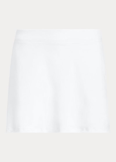 Skorts Ralph Lauren Mujer Blancos - Stretch Jersey - HPZVF7920